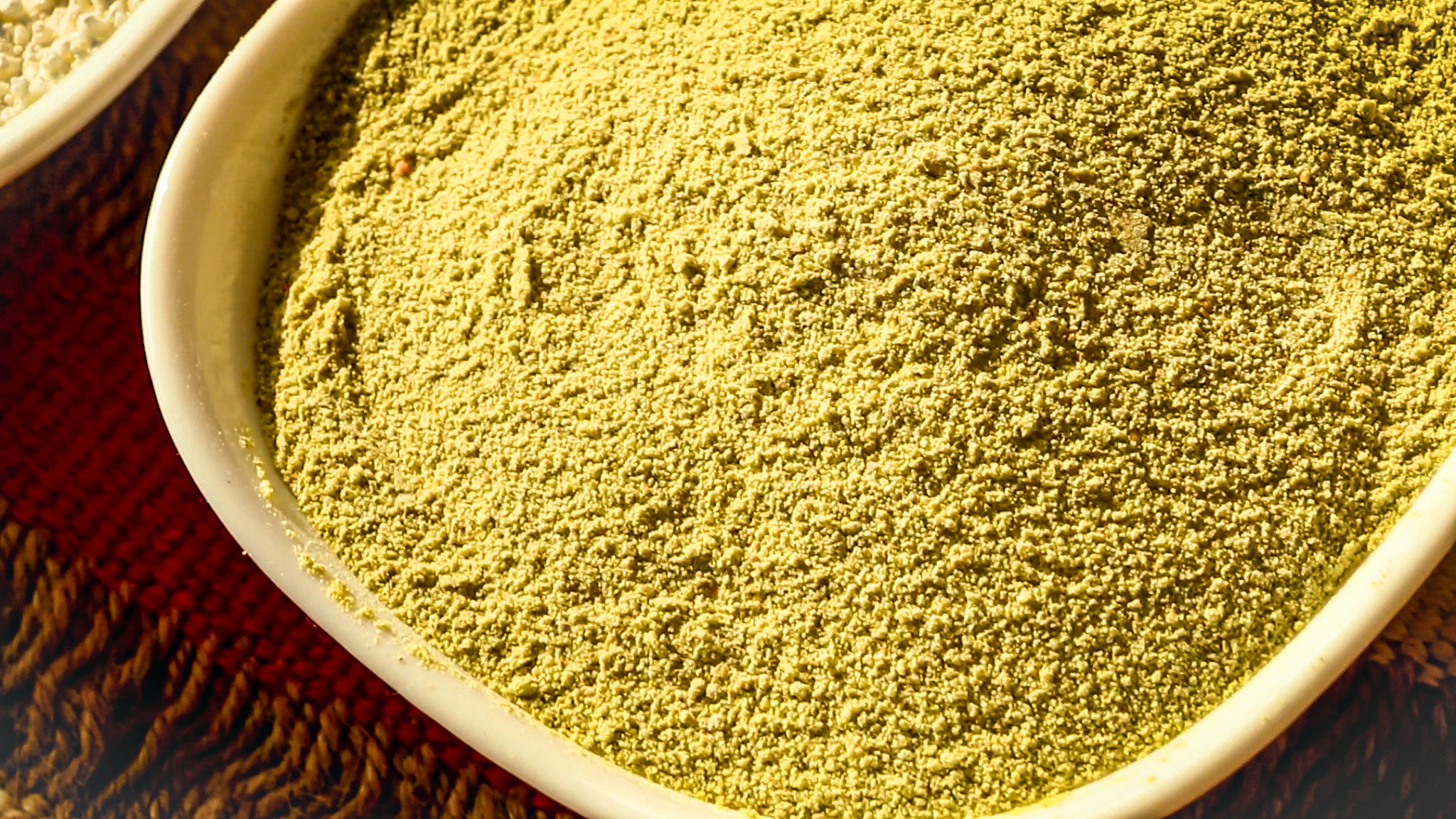 Farinha de feijão guandu